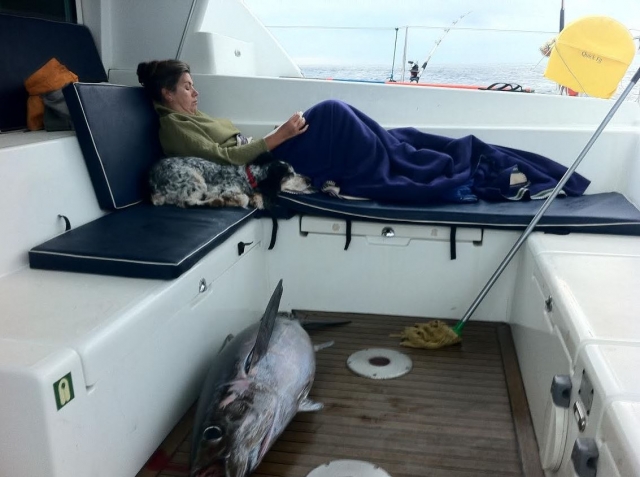  Una pausa sulla barca